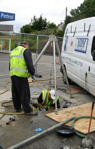 Forecourt installation engineers